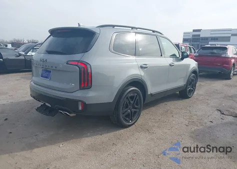 2025 Kia Telluride Sx Prestige X-Line из США, поврежденный, VIN 5XYP5DGC7SG598365